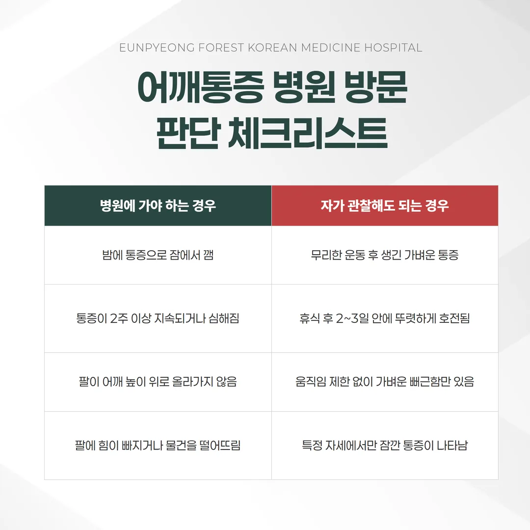 어깨통증 추나요법 치료 장면
